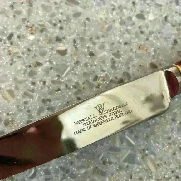 Westall Richardson Vintage Stainless steel Steak knives, see assorted total 10pc - Picture 6 of 8